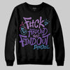 PURPLE Sneakers DopeSkill Sweatshirt F#ck Around And Find Out Graphic Streetwear - Black