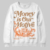 Adidas Samba OG Leopard Pack Preloved Red DopeSkill Sweatshirt Money Is Our Motive Typo Graphic Streetwear - White