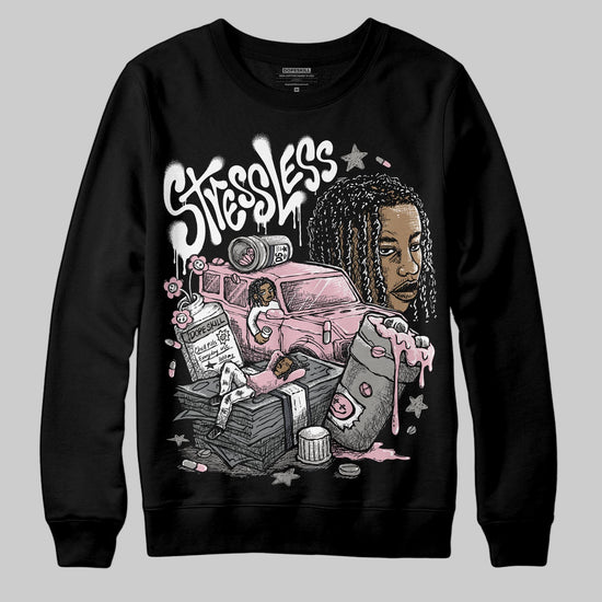 Air Max 95 OG “Pink Foam” DopeSkill Sweatshirt Stressless Graphic Streetwear - Black