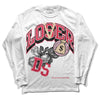 Dunk Low PRM Bacon DopeSkill Long Sleeve T-Shirt Loser Lover Graphic Streetwear - White 