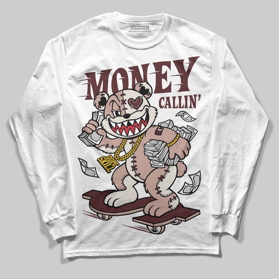 Jordan 11 “China” DopeSkill Long Sleeve T-Shirt Money Callin' Graphic Streetwear - White