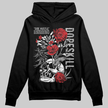 Jordan 3 OG “Black Cement” DopeSkill Hoodie Sweatshirt Side Hustle Graphic Streetwear - black