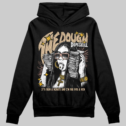 TAN Sneakers DopeSkill Hoodie Sweatshirt The Dough Graphic Streetwear - Black