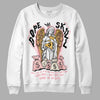 Jordan 3 GS “Red Stardust” DopeSkill Sweatshirt Angels Graphic Streetwear - White