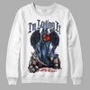 Jordan 5 Midnight Navy DopeSkill Sweatshirt New I'm Loving It Graphic Streetwear