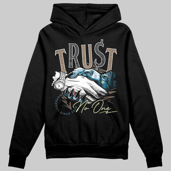 Jordan 3 GS “We Outside” DopeSkill Hoodie Sweatshirt Trust No One Graphic Streetwear - black