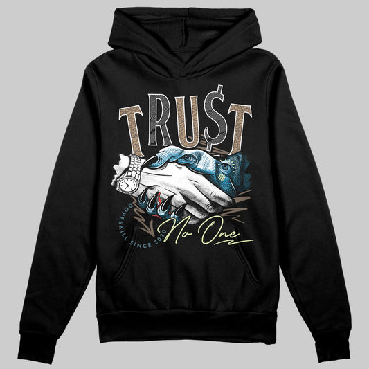 Jordan 3 GS “We Outside” DopeSkill Hoodie Sweatshirt Trust No One Graphic Streetwear - black