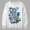 Jordan 2 Low "University Blue" DopeSkill Sweatshirt Then I'll Die For It Graphic Streetwear - White 