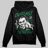 Green Sneakers DopeSkill Hoodie Outlast Graphic Streetwear - black