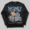 Jordan 4 WMNS 'Forget Me Not' DopeSkill Long Sleeve T-Shirt MOMM Graphic Streetwear - Black