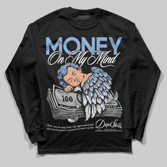 Jordan 4 WMNS 'Forget Me Not' DopeSkill Long Sleeve T-Shirt MOMM Graphic Streetwear - Black