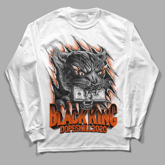 MSCHF Super Normal 2 Orange Milk DopeSkill Long Sleeve T-Shirt Black King Graphic Streetwear - White