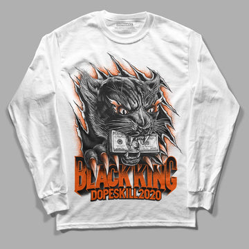 MSCHF Super Normal 2 Orange Milk DopeSkill Long Sleeve T-Shirt Black King Graphic Streetwear - White