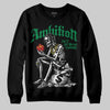 Green Sneakers DopeSkill Sweatshirt Ambition Graphic Streetwear - Black