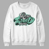 Jordan 3 "Green Glow" DopeSkill Sweatshirt Rare Breed Type Graphic Streetwear - WHite 