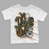 Jordan 5 "Olive" DopeSkill Toddler Kids T-shirt No Days Off Graphic Streetwear - White 