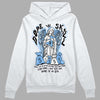 Jordan 9 Powder Blue DopeSkill Hoodie Sweatshirt Angels Graphic Streetwear - White 