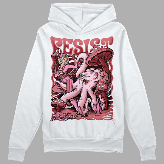 Valentine's Day Collection DopeSkill Hoodie Sweatshirt Resist Graphic Streetwear - White 