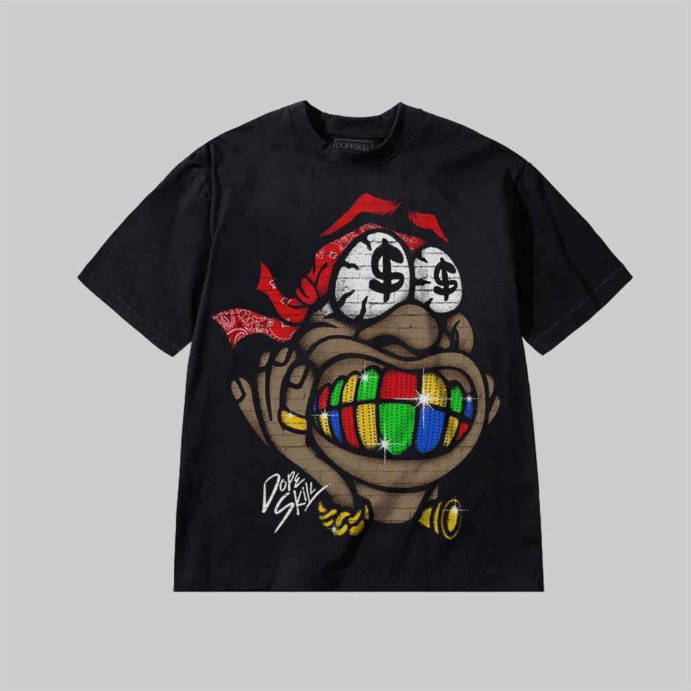 RAINBOW RICH DopeSkill Premium T-shirt Streetwear - Black
