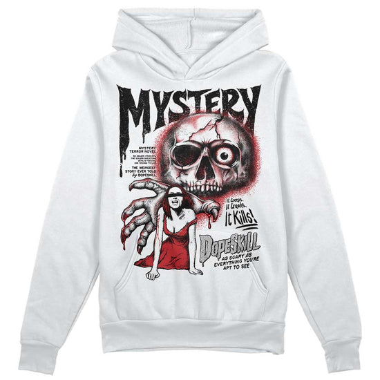 Jordan 12 “Red Taxi” DopeSkill Hoodie Sweatshirt Mystery Ghostly Grasp Graphic Streetwear - WHite