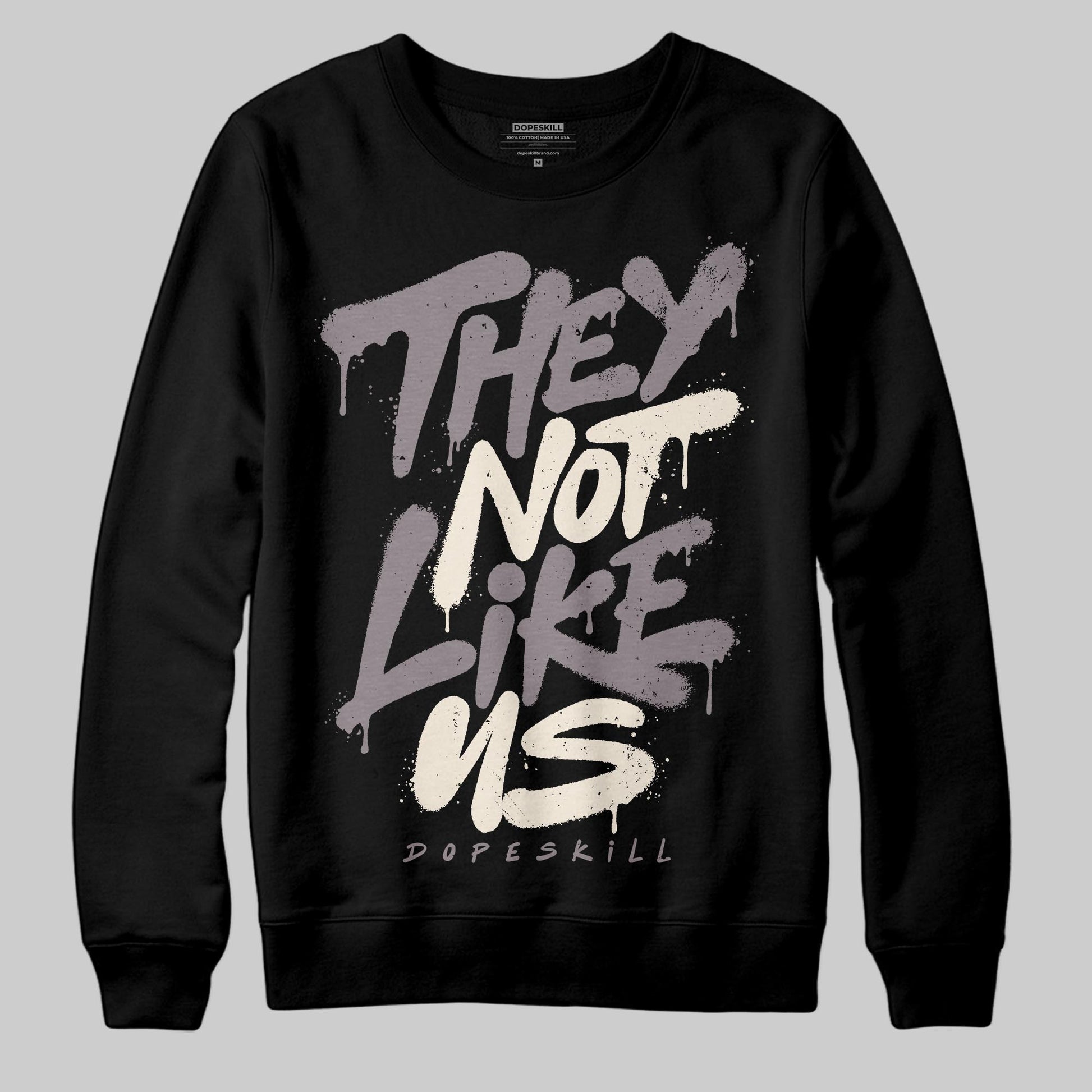 A Ma Maniére x Air Jordan 6 Retro “Smoky Mauve”⁠ DopeSkill Sweatshirt They Not Like Us Graphic Streetwear - Black