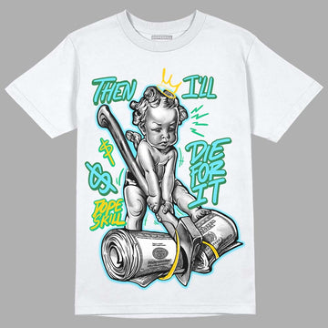 Dunk Low Ben & Jerry’s Chunky Dunky DopeSkill T-Shirt Then I'll Die For It Graphic Streetwear - White