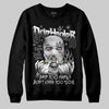 Grey Sneakers DopeSkill Sweatshirt Drip Harder Graphic Streetwear - Black