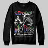 Jordan 11 Retro 285 Atlanta DopeSkill Sweatshirt Broken Bones Graphic Streetwear - Black