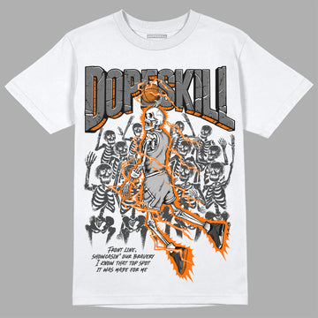 Jordan 3 Retro 'Fear Pack' DopeSkill T-Shirt Thunder Dunk Graphic Streetwear - White