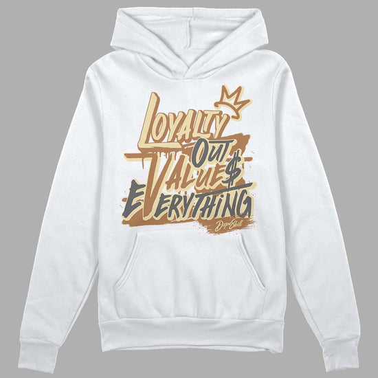 Jordan 6 WMNS Gore-Tex Brown Kelp DopeSkill Hoodie Sweatshirt LOVE Graphic Streetwear - White