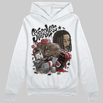 Jordan 9 'Olive' DopeSkill Hoodie Sweatshirt Stressless Graphic Streetwear - White