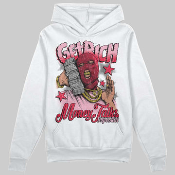 Dunk Low Valentine's Day (2026) DopeSkill Hoodie Sweatshirt Get Rich Graphic Streetwear - White