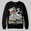 Jordan 10 OG “Steel” DopeSkill Sweatshirt Born To Be Rich Graphic Streetwear - Black