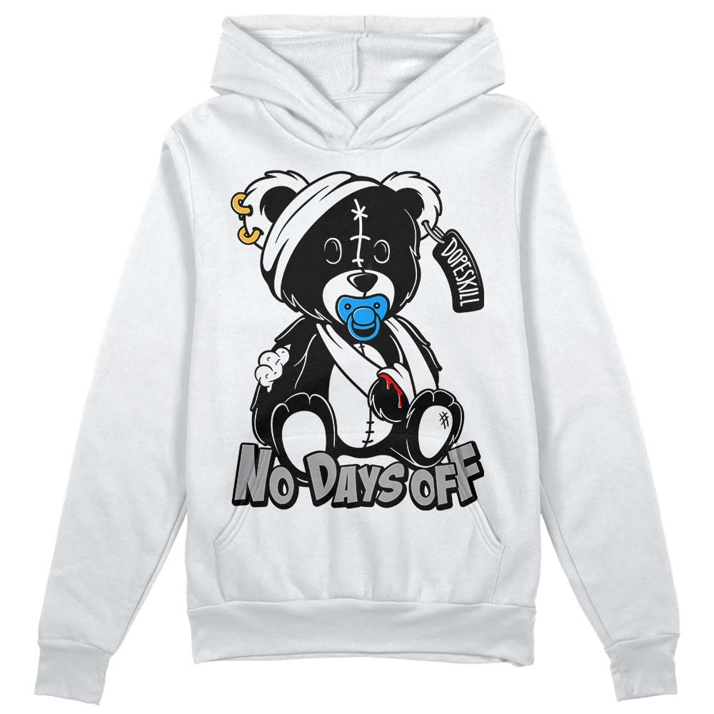 Jordan 6 “Reverse Oreo” DopeSkill Hoodie Sweatshirt Hurt Bear Graphic Streetwear - White