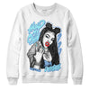 University Blue Sneakers DopeSkill Sweatshirt New H.M.O Graphic Streetwear - White