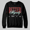 Jordan 3 Mexico 'El Vuelo' DopeSkill Sweatshirt Better Myself Graphic Streetwear - Black
