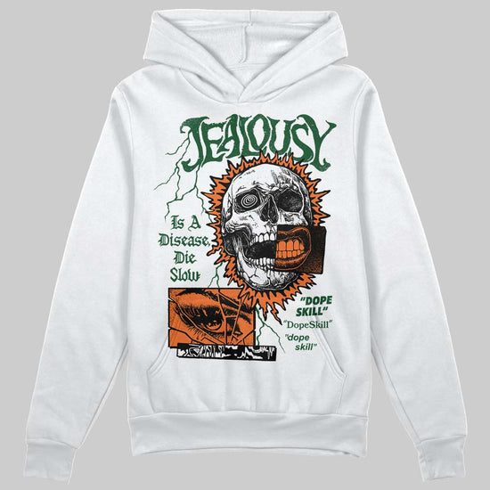 SoleFly x Air Jordan 3 “Fruits Of Our Labor” DopeSkill Hoodie Sweatshirt Jealousy Graphic Streetwear - White