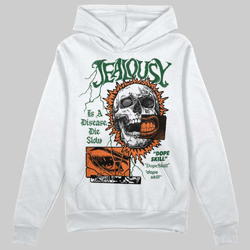 SoleFly x Air Jordan 3 “Fruits Of Our Labor” DopeSkill Hoodie Sweatshirt Jealousy Graphic Streetwear - White