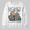 Jordan 4 WMNS “Seafoam” (2025) DopeSkill Sweatshirt MOMM Graphic Streetwear - White