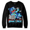 Dunk Low Argon DopeSkill Sweatshirt Born To Be Rich Graphic Streetwear - Black