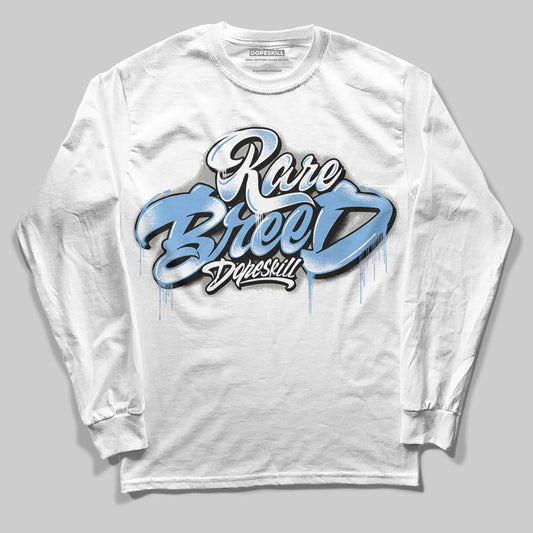 Jordan 12 Retro 'Melo' DopeSkill Long Sleeve T-Shirt Rare Breed Type Graphic Streetwear - White