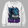 Jordan 3 Dark Iris DopeSkill Sweatshirt Black King Graphic Streetwear - White