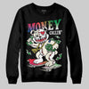 Jordan 11 Retro 285 Atlanta DopeSkill Sweatshirt Money Callin' Graphic Streetwear - Black