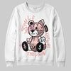 Jordan 1 Low OG “Rust Pink” DopeSkill Sweatshirt Smile Through The Pain Graphic Streetwear - White 