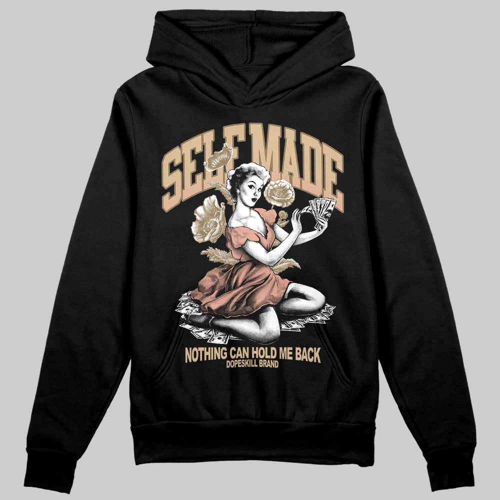TAN Sneakers DopeSkill Hoodie Self Made Graphic Streetwear - Black