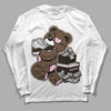 Jordan 11 Retro Neapolitan DopeSkill Long Sleeve T-Shirt Bear Steals Sneaker Graphic Streetwear