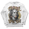 TAN Sneakers DopeSkill Long Sleeve T-Shirt Money Don't Lie Graphic Streetwear - White