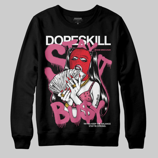 Diesel Pink S - Serendipity Pro-X1 Trainers DopeSkill Sweatshirt Stay It Busy Graphic Streetwear - Black