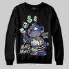 Jordan 1 Retro Low OG Zion Williamson Voodoo Alternate DopeSkill Sweatshirt Make Money Graphic Streetwear - Black