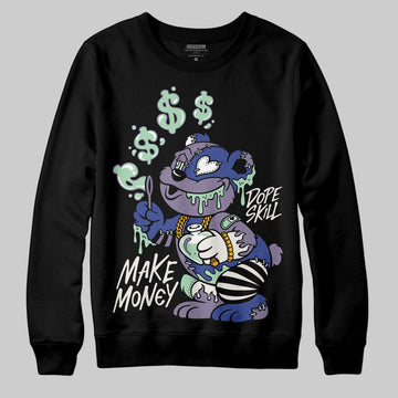Jordan 1 Retro Low OG Zion Williamson Voodoo Alternate DopeSkill Sweatshirt Make Money Graphic Streetwear - Black